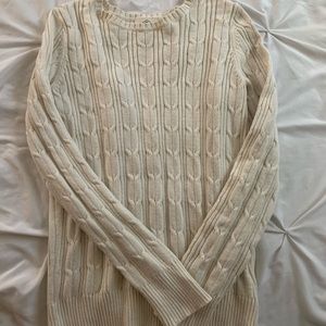 Cream Knit Sweater